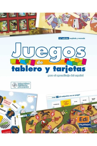 JUEGOS DE TABLERO Y TARJETAS 3ªED APRENDIZAJE ESPAÑOL
