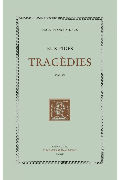TRAGÈDIES, VOL. VI.