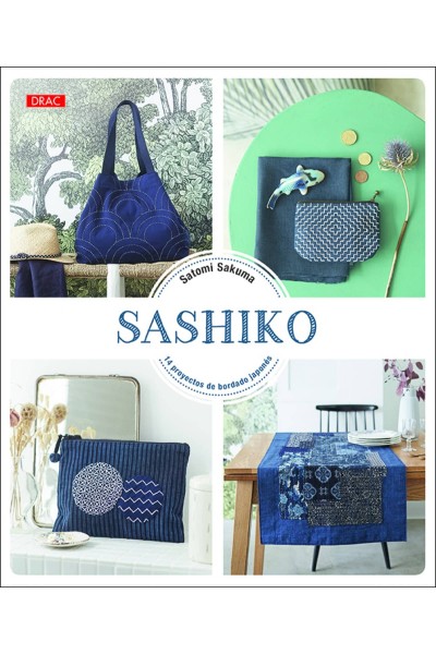 SASHIKO:14 PROYECTOS DE BORDADO JAPONES