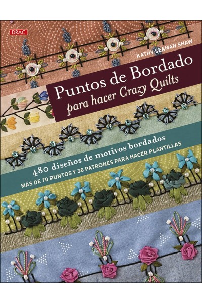 PUNTOS DE BORDADO PARA HACER CRAZY QUILTS