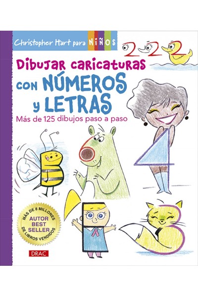 DIBUJAR CARICATURAS CON NÚMEROS Y LETRAS