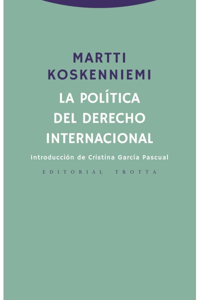 LA POLÍTICA DEL DERECHO INTERNACIONAL