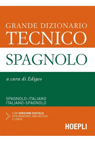 GRANDE DIZIONARIO TECNICO SPAGNOLO