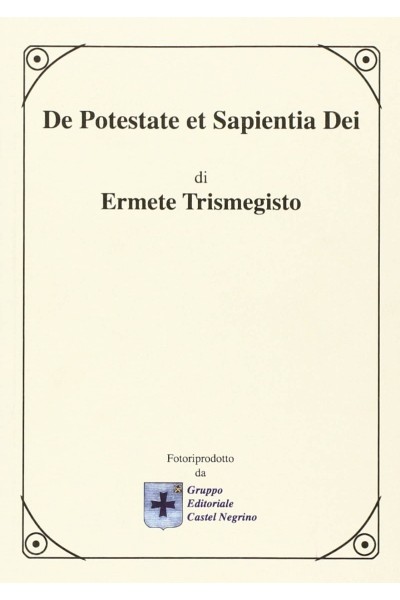DE POTESTATE ET SAPIENTIA DEI