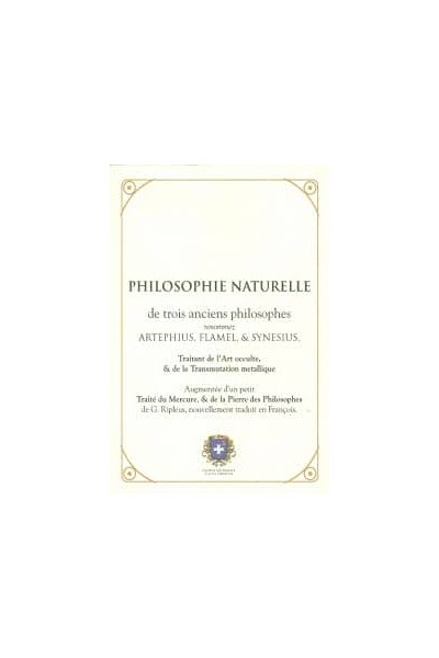 PHILOSOPHIE NATURELLE