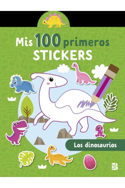 MIS 100 PRIMEROS STICKERS LOS DINOSAURIOS