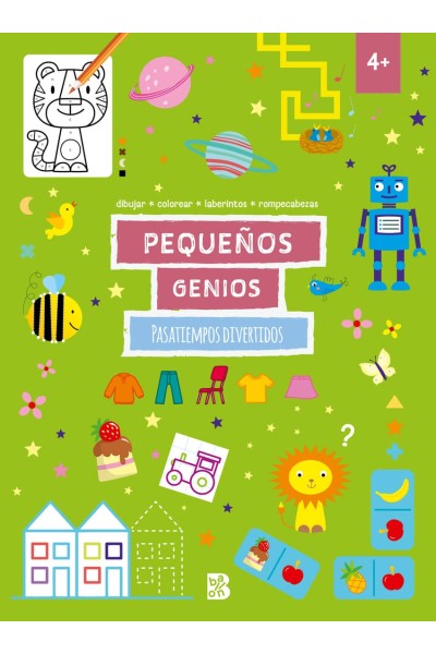 PEQUEÑOS GENIOS -PASATIEMPOS DIVERTIDOS +4