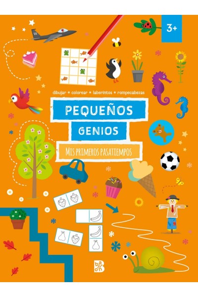 PEQUEÑOS GENIOS - MIS PRIMEROS PASATIEMPOS +3