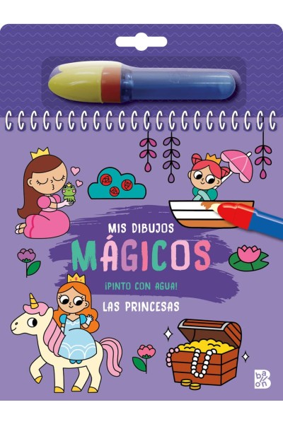 PINTO CON AGUA-LAS PRINCESAS