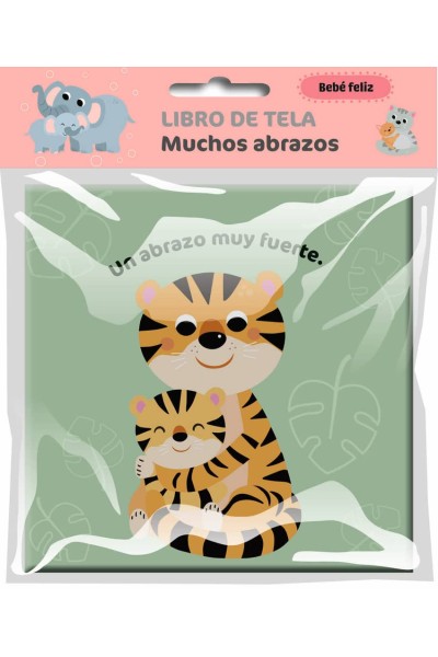 LIBRO DE TELA - MUCHOS ABRAZOS