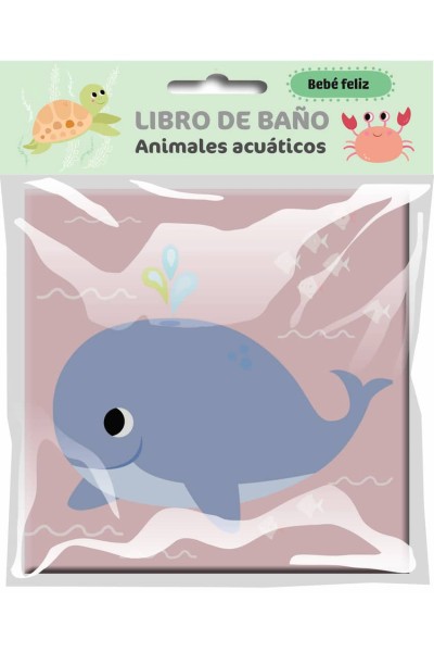 LIBRO DE BAÑO - ANIMALES ACUÁTICOS