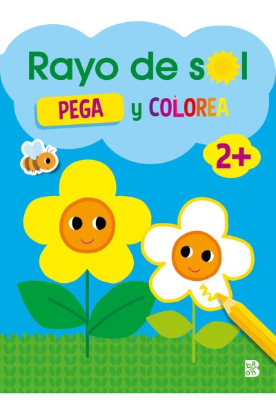 RAYO DE SOL +2 PEGA Y COLOREA