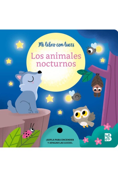 MI LIBRO CON LUCES-ANIMALES NOCTURNOS
