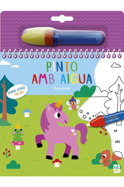 PINTO AMB AIGUA-UNICORNS