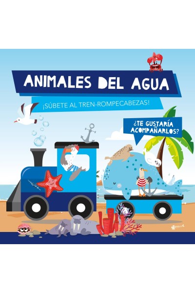 ANIMALES DE AGUA ("TREN ROMPECABEZAS")