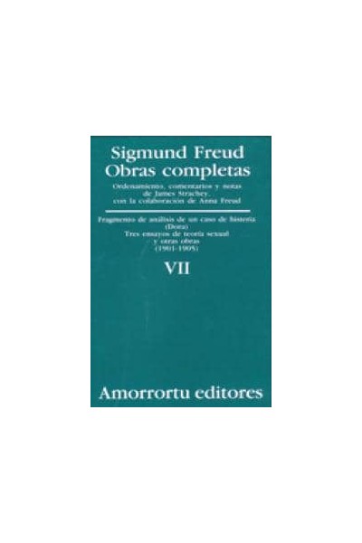 OBRAS COMPLETAS FREUD VII FRAGMENTO DE ANALISIS DE UN CASO