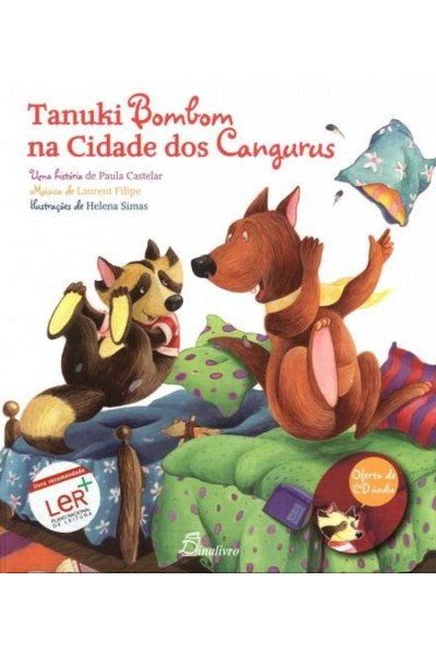 (PORT).TANUKI BOMBOM NA CIDADE DOS CANGURUS (C/CD-AUDIO)