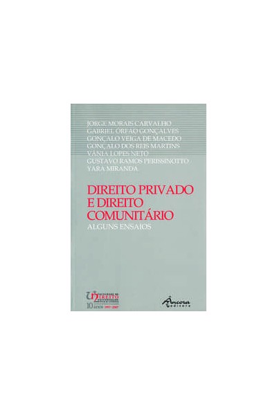 DIREITO PRIVADO E DIREITO COMUNITÁRIO