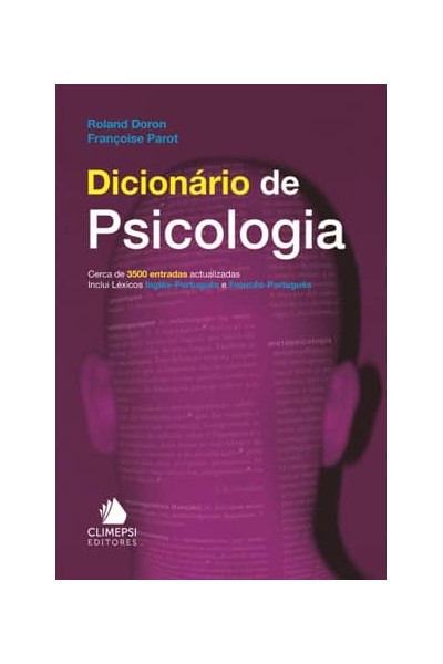 DICIONÁRIO DE PSICOLOGIA