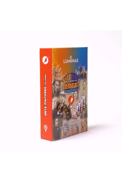 ENCICLOPEDIA DE ARTE - PINTORES - VOLUMEN I (ESTUCHE CON 32 CARTAS)