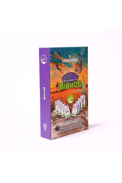 ENCICLOPEDIA DE BICHOS (ESTUCHE CON 32 CARTAS)