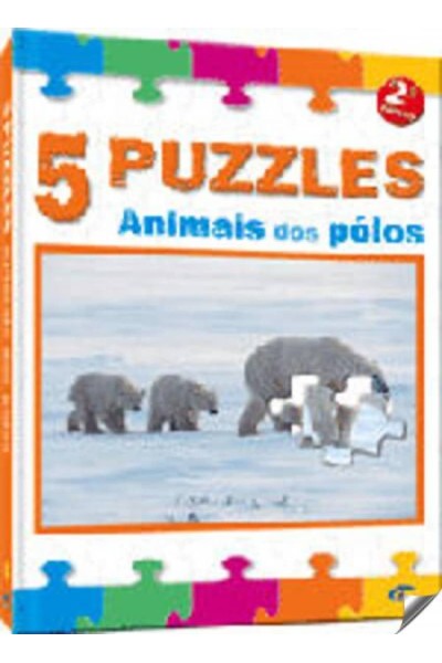 5 PUZZLES: ANIMAIS DOS POLOS