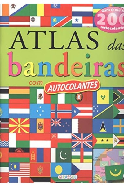 ATLAS DAS BANDEIRAS COM AUTOCOLANTES