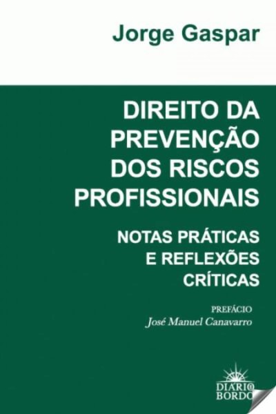 DIREITA DA PREVENÇAO DOS RISCOS PROFISSIONAIS