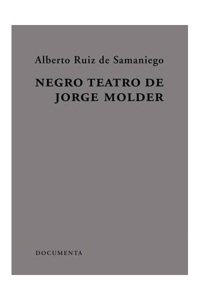 NEGRO TEATRO DE JORGE MOLDER