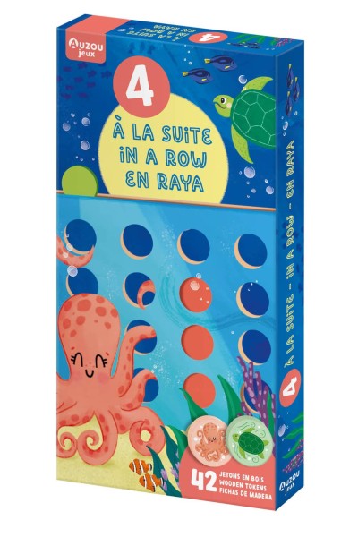 CUATRO EN RAYA. JUEGO DE MADERA