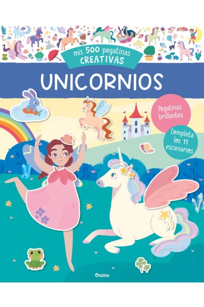 MIS 500 PEGATINAS DE UNICORNIOS