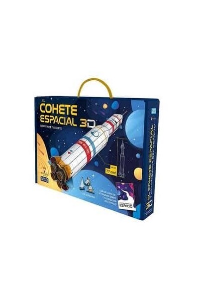 COHETE ESPACIAL 3D