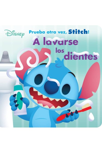 STITCH. A LAVARSE LOS DIENTES