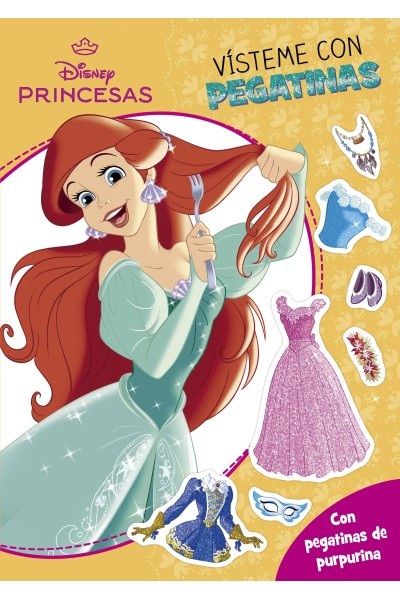 PRINCESAS. VÍSTEME CON PEGATINAS 3