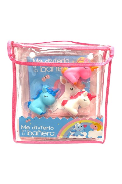 ME DIVIERTO EN LA BAÑERA. UNICORNIOS