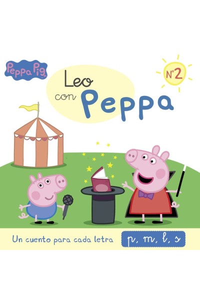 UN CUENTO PARA CADA LETRA: P, M, L, S (LEO CON PEPPA PIG 2)