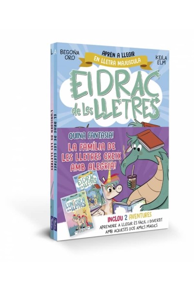QUINA FANTASIA! LA FAMÍLIA DE LES LLETRES CREIX AMB ALEGRIA. PACK AMB 2 LLIBRES:
