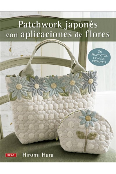 PATCHWORK JAPONÉS CON APLICACIONES DE FLORES