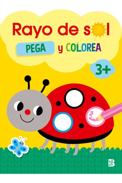 RAYO DE SOL +3 PEGA Y COLOREA