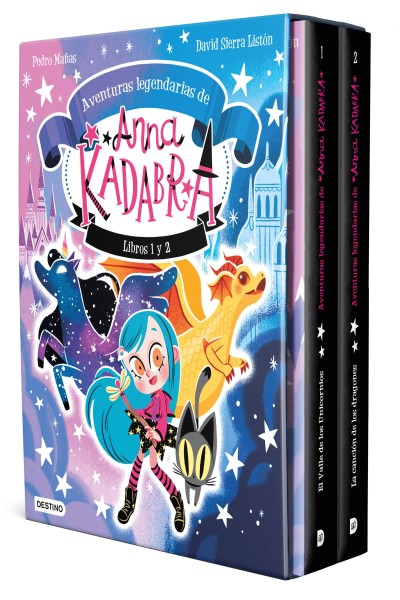 ANNA KADABRA. ESTUCHE AVENTURAS LEGENDARIAS 1 Y 2