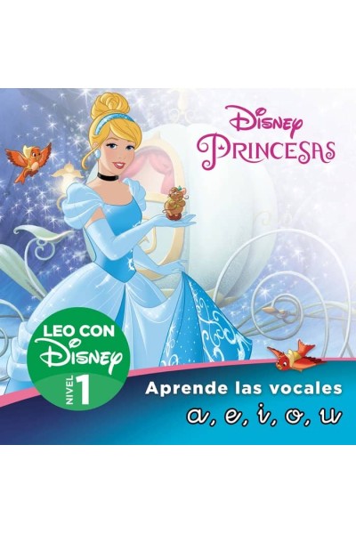 CENICIENTA APRENDE LAS LETRAS A E I O U LEO CON DISNEY NIVEL