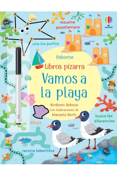 VAMOS A LA PLAYA LIBROS PIZARRA ACTIVIDA