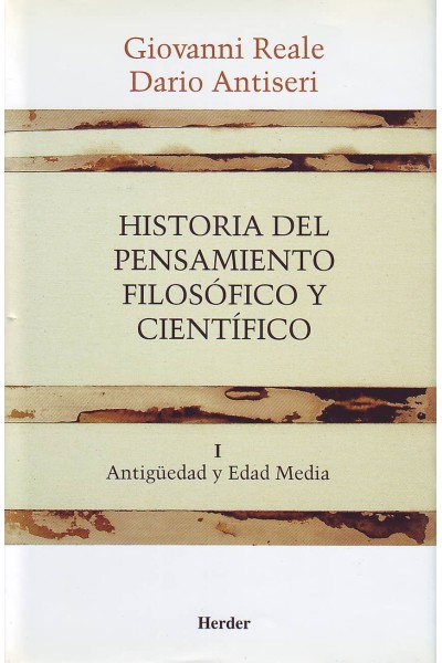HISTORIA DEL PENSAMIENTO FILOSÓFICO Y CIENTÍFICO I