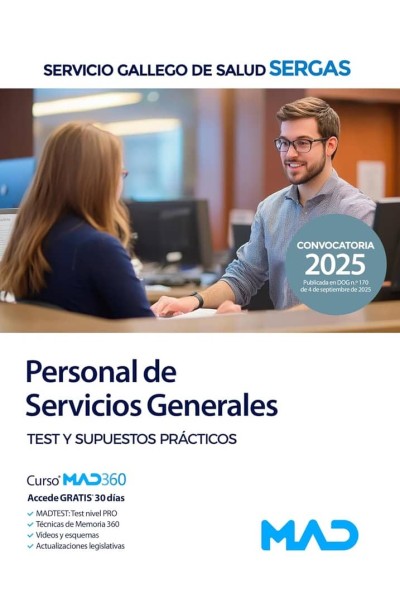 PERSONAL SERVICIO GENERAL TEST Y SUPUESTO PRACTICO GALLEGO