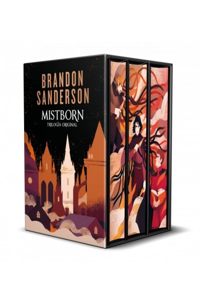 ESTUCHE MISTBORN 1 2 Y 3 CONTIENE NACIDOS DE LA BRUMA EL POZ