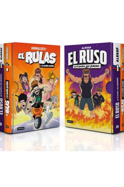 ESTUCHE EL RULAS 1 Y EL RUSO 1