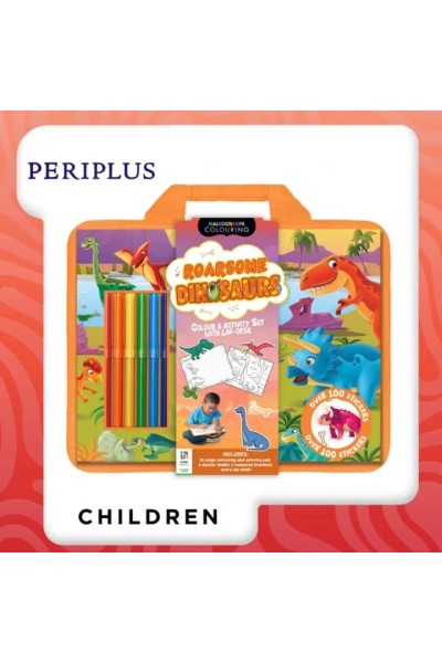 ROARSOME DINOSAURS.(KALEIDOSCOPE COLOURING)