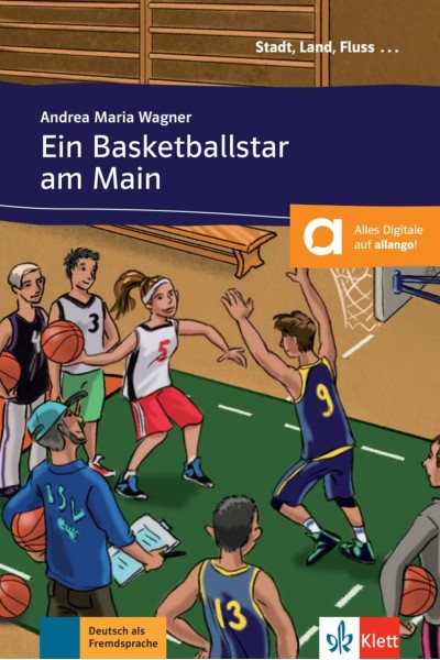 EIN BASKETBALLSTAR AM MAIN