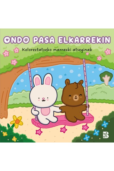 KOLOREZTATZEKO MARRAZKI ATSEGINAK-ONDO PASA ELKARREKIN