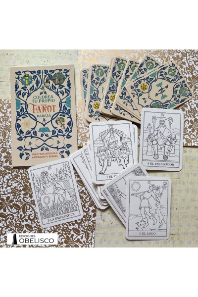 COLOREA TU PROPIO TAROT + CARTAS